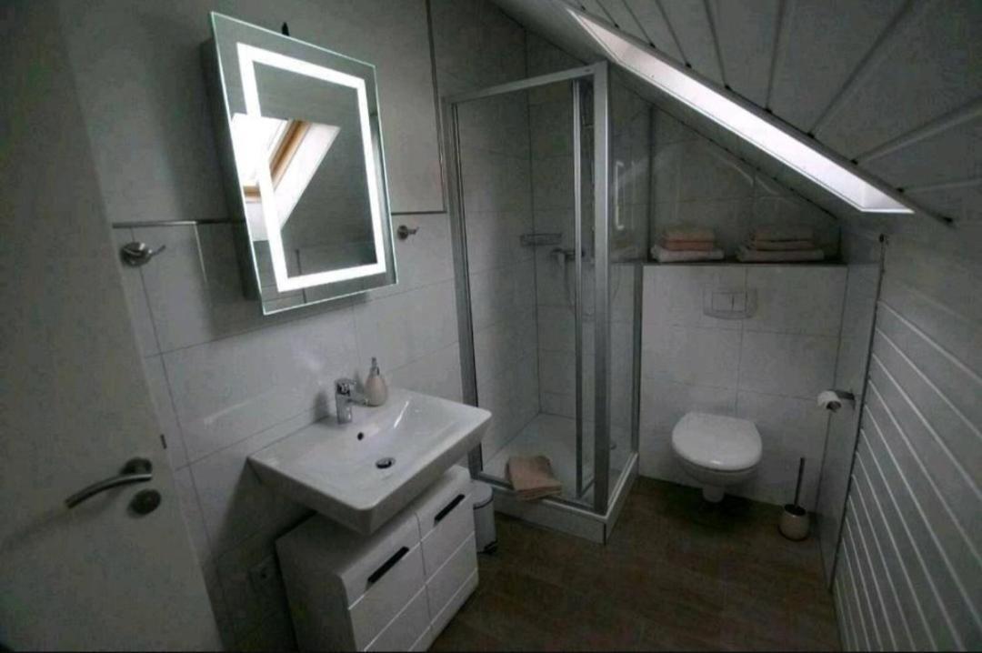 Haus Kleeblatt Klein Apartment บอร์คุม ภายนอก รูปภาพ